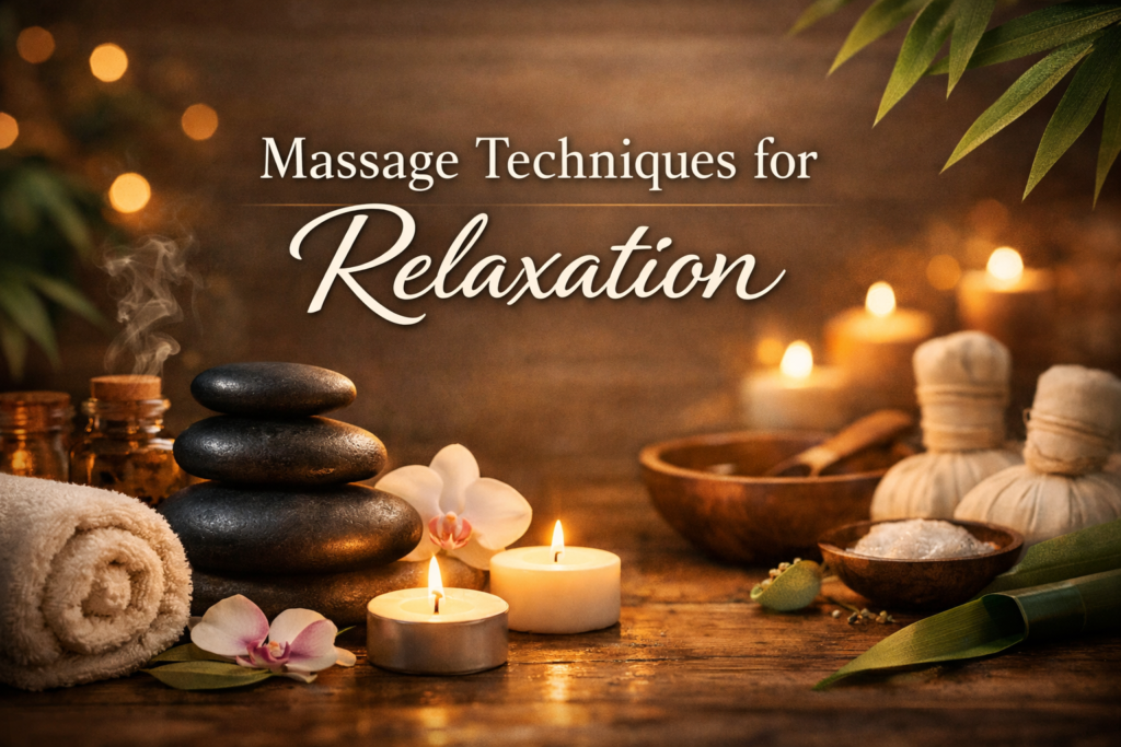how to massage for relaxation