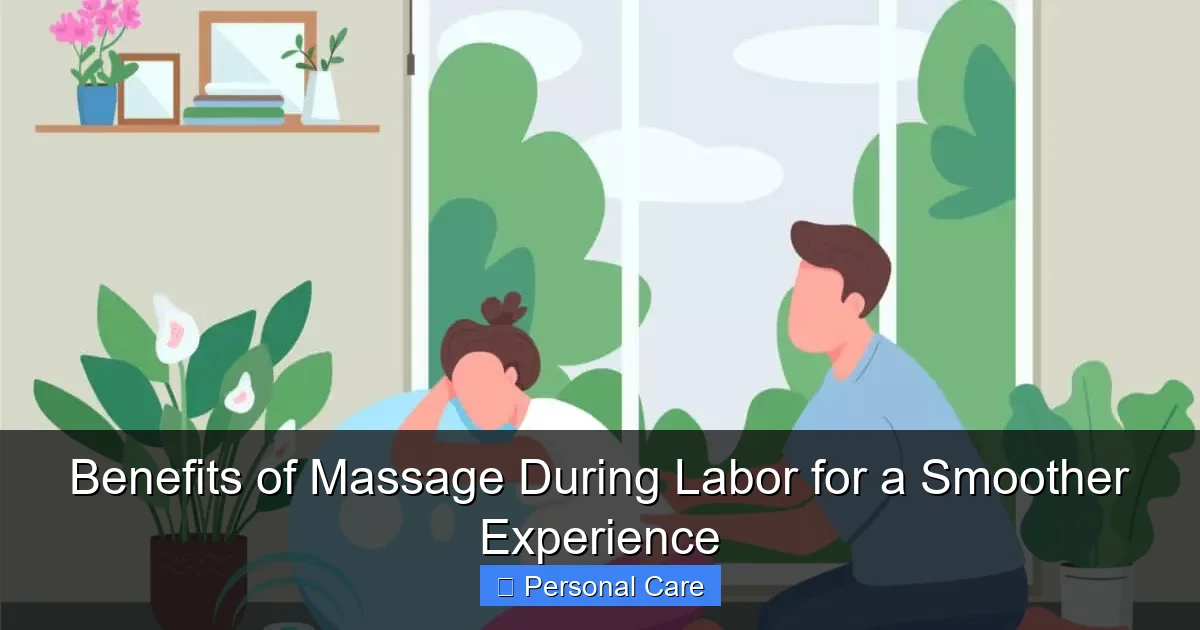 Benefits of Massage During Labor for a Smoother Experience
