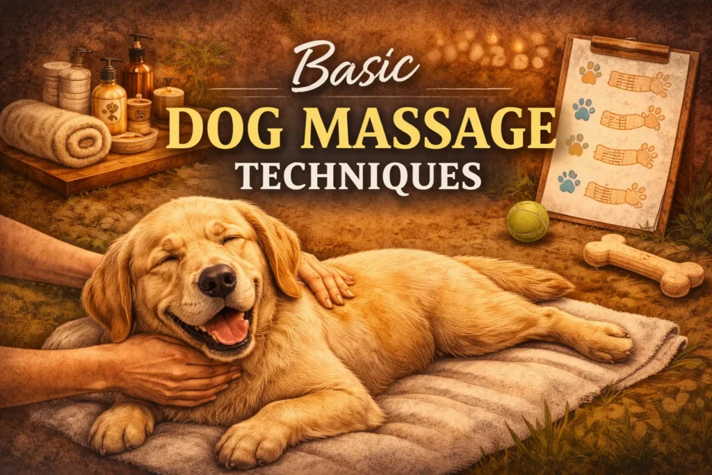 How to Massage a Dog Safely