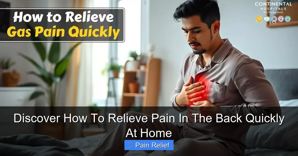 Discover How To Relieve Pain In The Back Quickly At Home