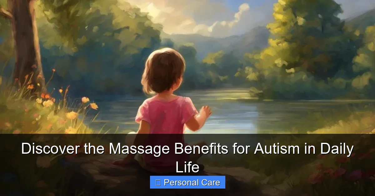 Discover the Massage Benefits for Autism in Daily Life