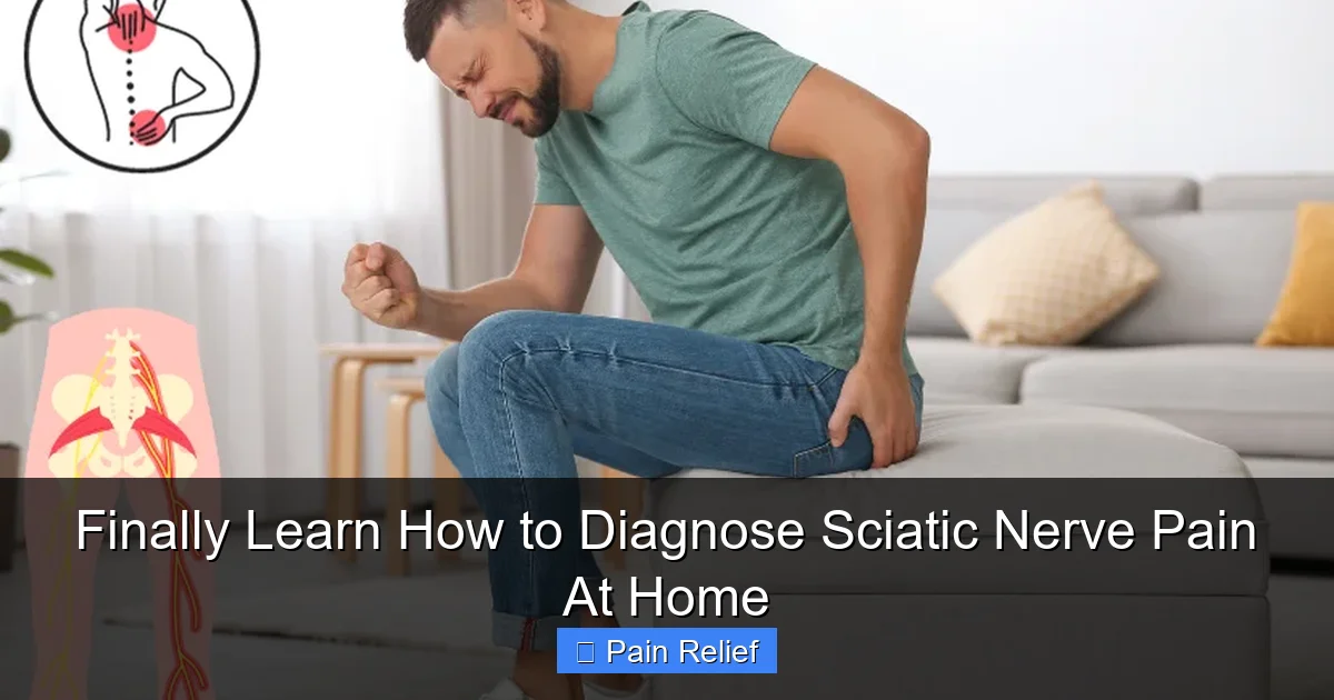 Finally Learn How to Diagnose Sciatic Nerve Pain At Home