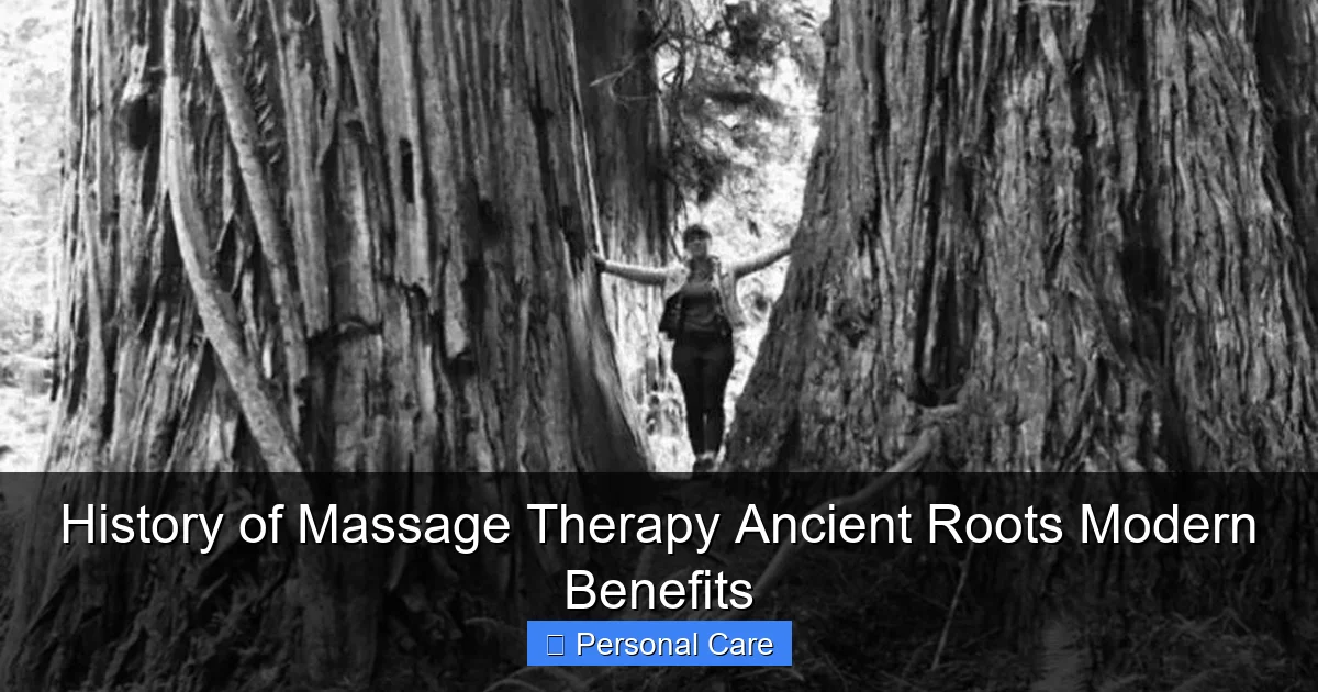 History of Massage Therapy Ancient Roots Modern Benefits