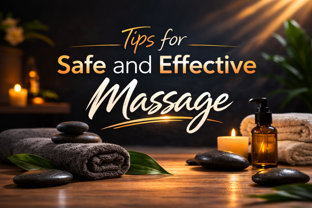 Tips for Safe and Effective Massage