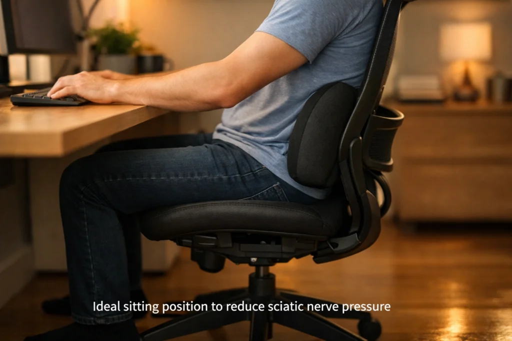 How to Sit Properly With Sciatica