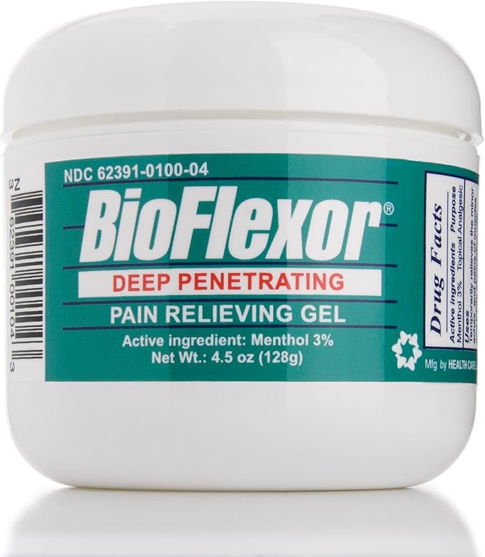 Deep Penetrating Gel, 4.5 oz for Temporary Relief of Minor Aches from Arthritis and Strains