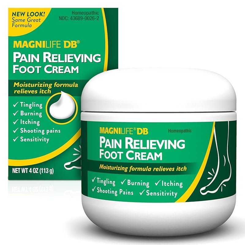 MagniLife DB Foot Cream - Soothing Relief for Burning, Tingling, and C