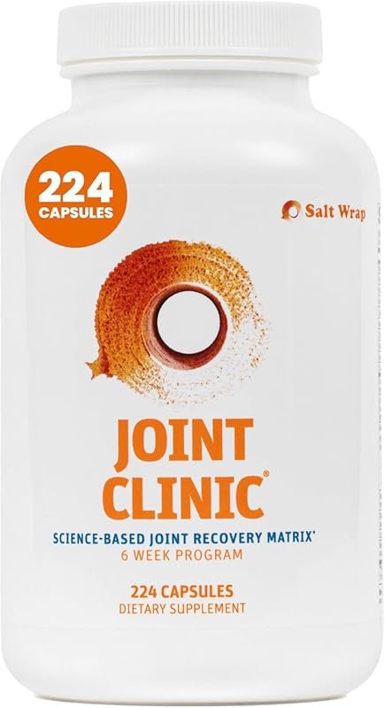 SaltWrap Joint Clinic Multivitamin with Type II Collagen and Turmeric for Joint Health