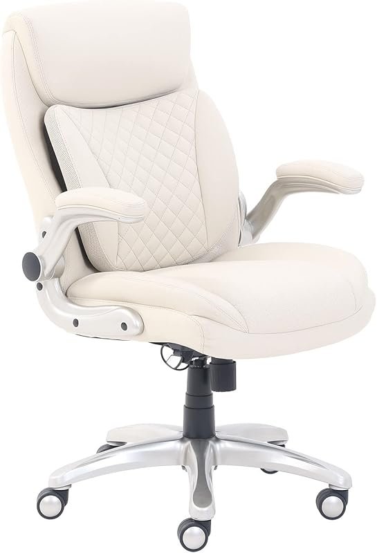 Ergonomic Executive Office Desk Chair with Lumbar Support, Adjustable 