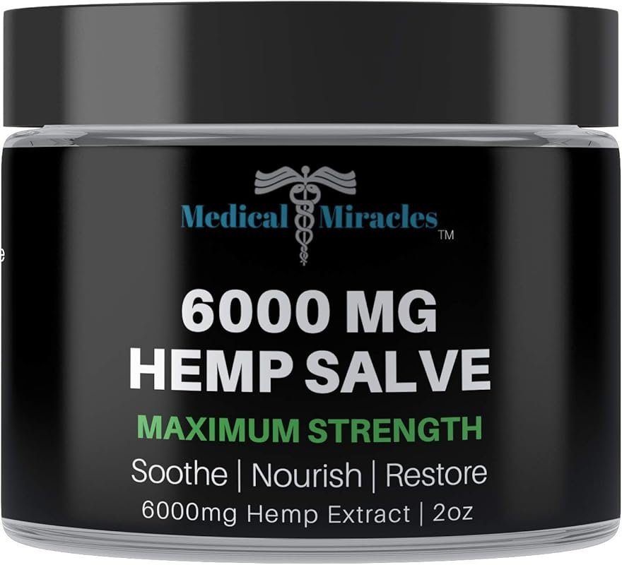 Medical Miracles 6000 MG Healing Salve for Hips, Joints, Neck, and Back Pain