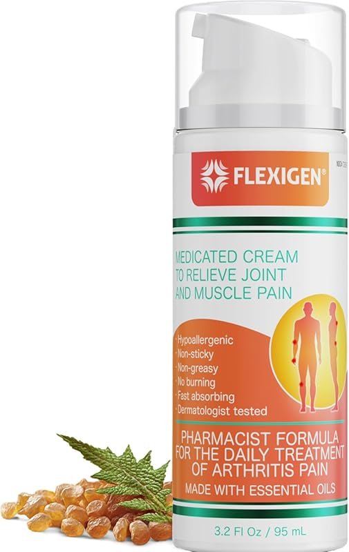 Frankincense Pain Relief Cream with Menthol for Arthritis and Muscle Pain in a Cooling Spray