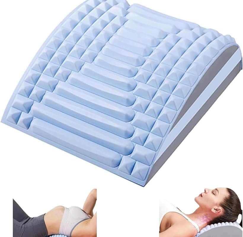 Acemend Neck & Back Stretcher for Adjustable Lower and Upper Back Pain