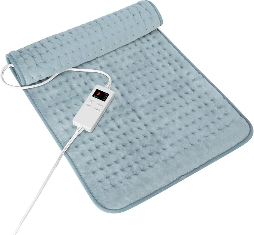 Heating Pad for Period Cramps and Muscle Pain with 6 Heating Settings