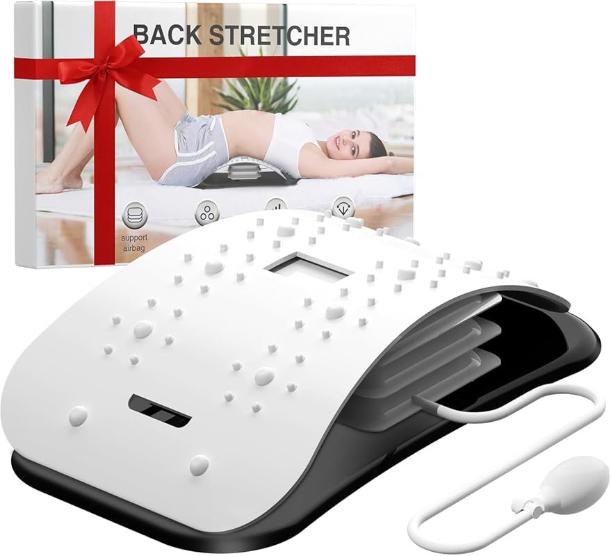 Docemel Back Stretcher - Adjustable Inversion Lumbar Traction Device f