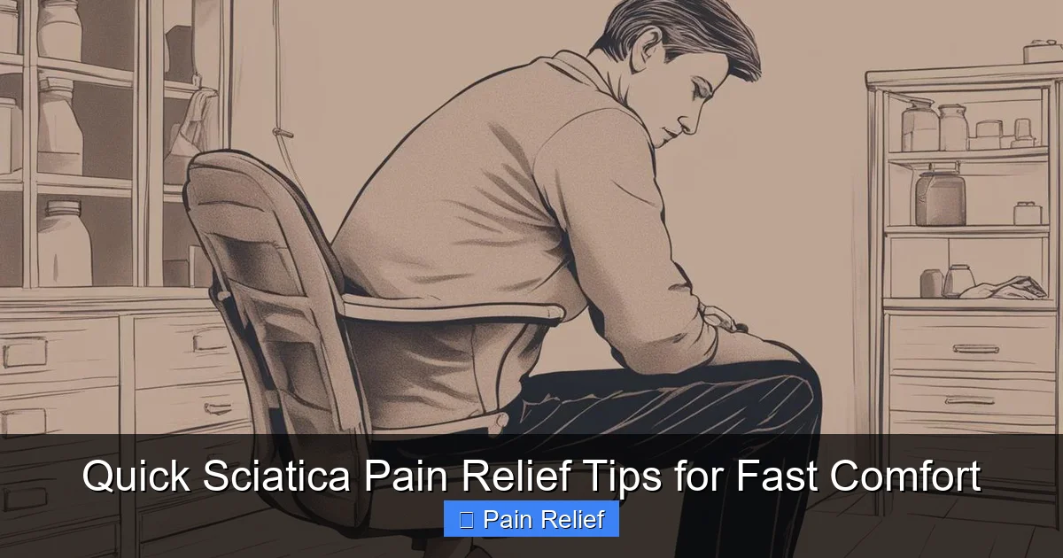 Quick Sciatica Pain Relief Tips for Fast Comfort
