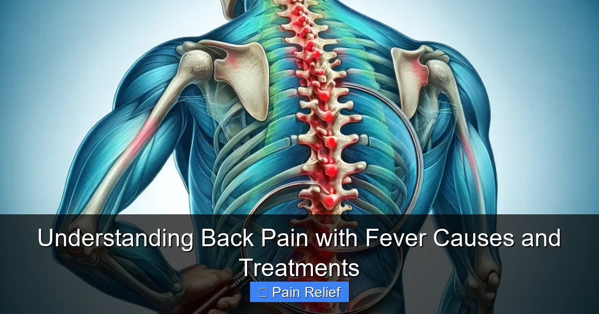 Understanding Back Pain with Fever Causes and Treatments