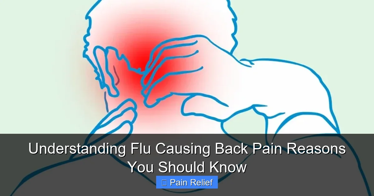 Understanding Flu Causing Back Pain Reasons You Should Know