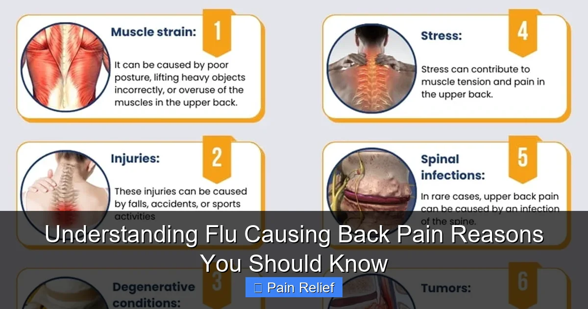 Understanding Flu Causing Back Pain Reasons You Should Know