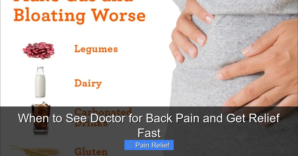 When to See Doctor for Back Pain and Get Relief Fast