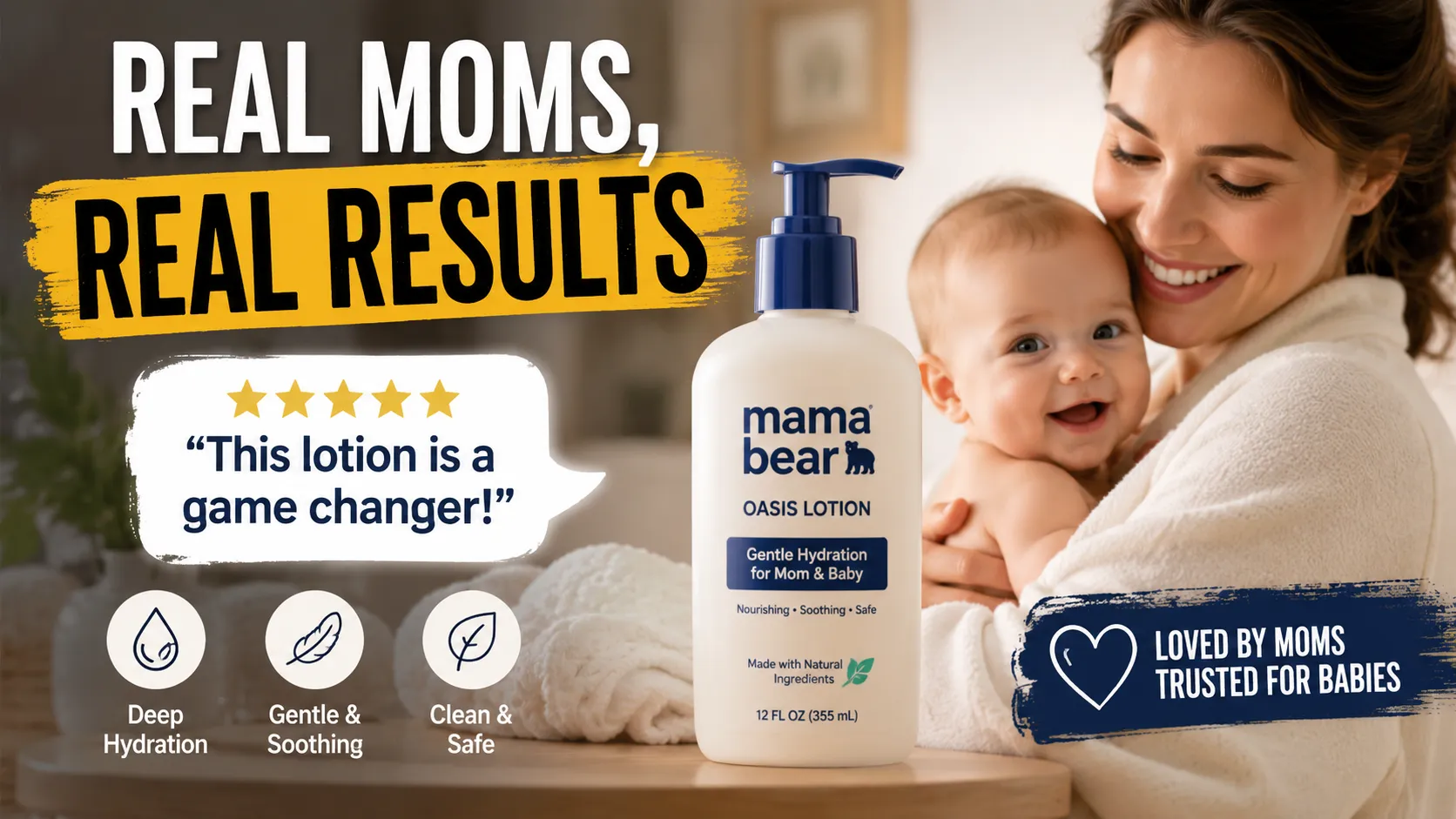 What Customers Are Saying About Mama Bear Oasis Lotion