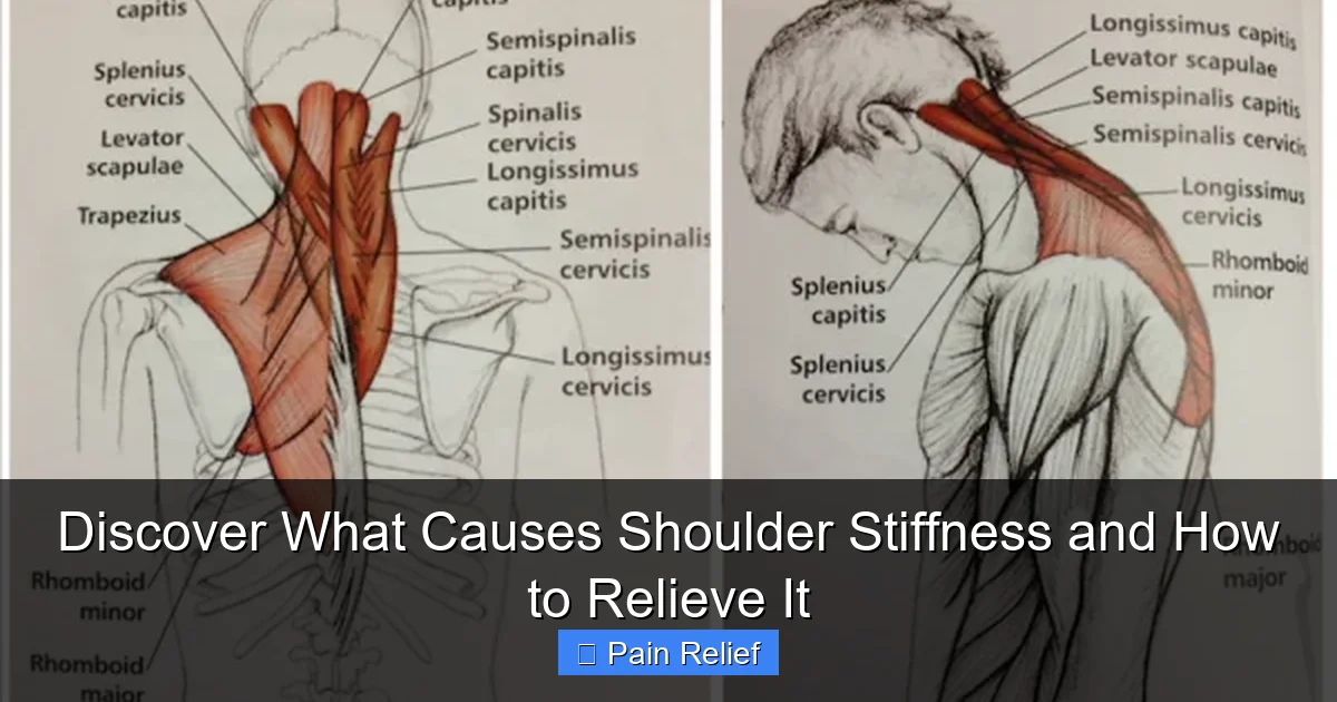 Discover What Causes Shoulder Stiffness and How to Relieve It