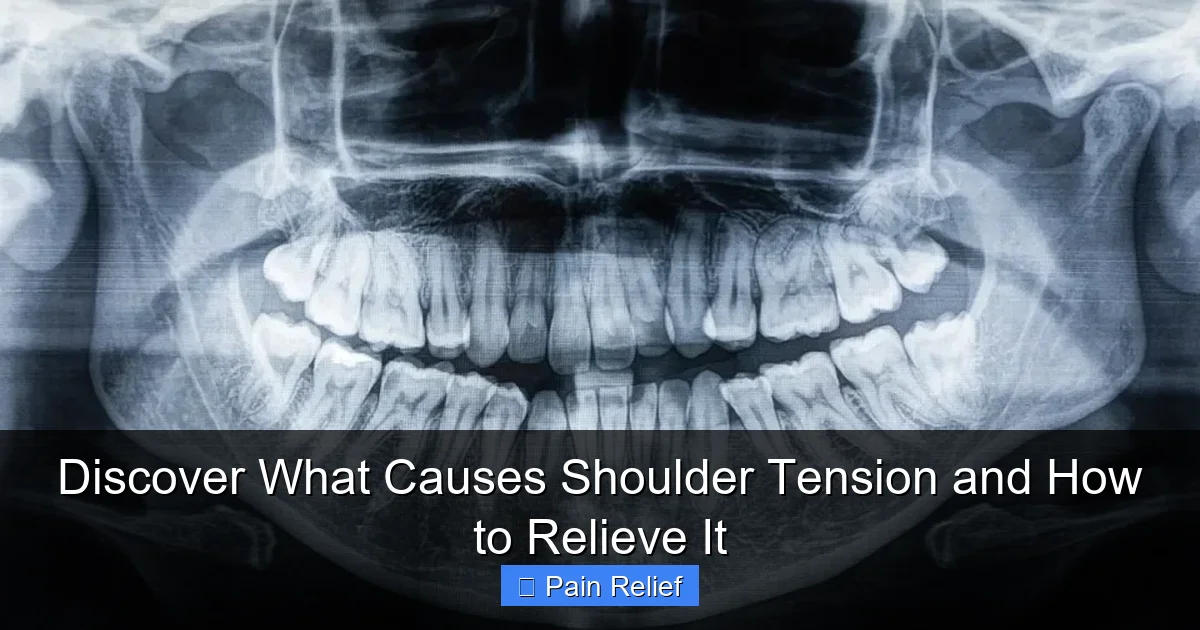 Discover What Causes Shoulder Tension and How to Relieve It