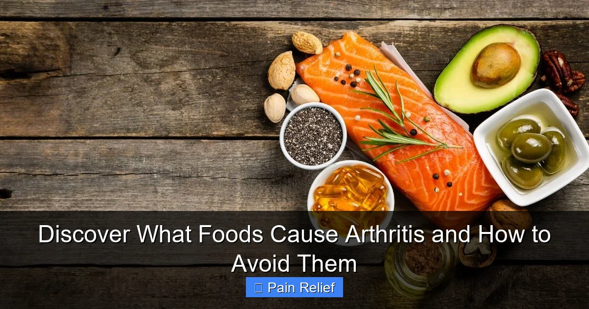 Discover What Foods Cause Arthritis and How to Avoid Them