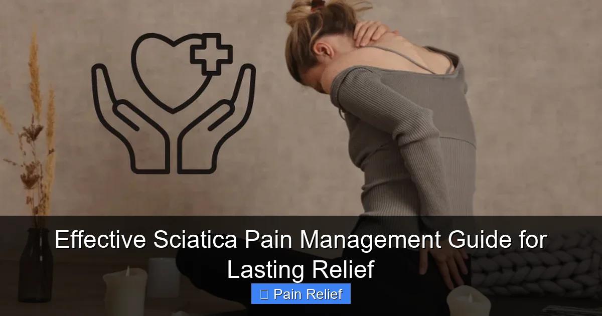 Effective Sciatica Pain Management Guide for Lasting Relief