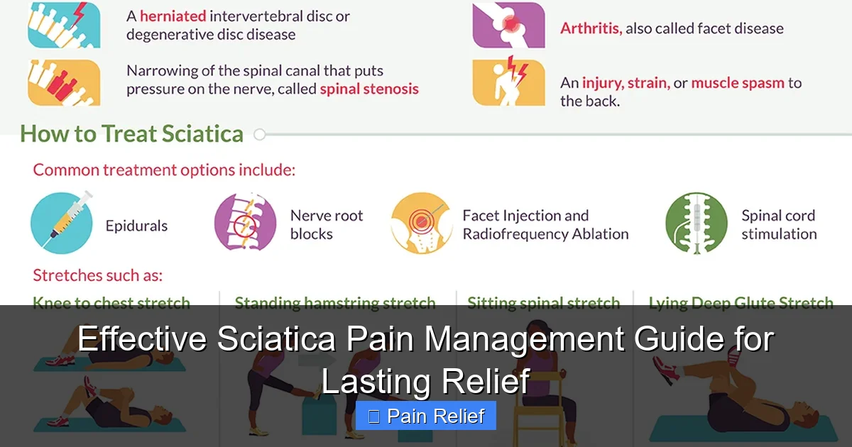Effective Sciatica Pain Management Guide for Lasting Relief