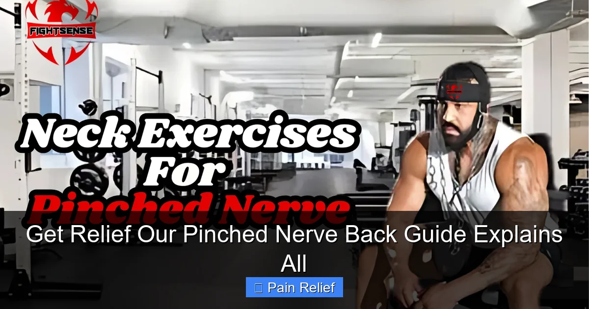 Get Relief Our Pinched Nerve Back Guide Explains All