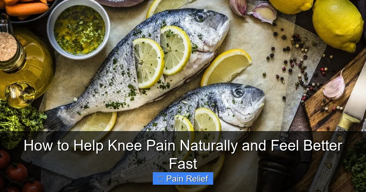 How to Help Knee Pain Naturally and Feel Better Fast