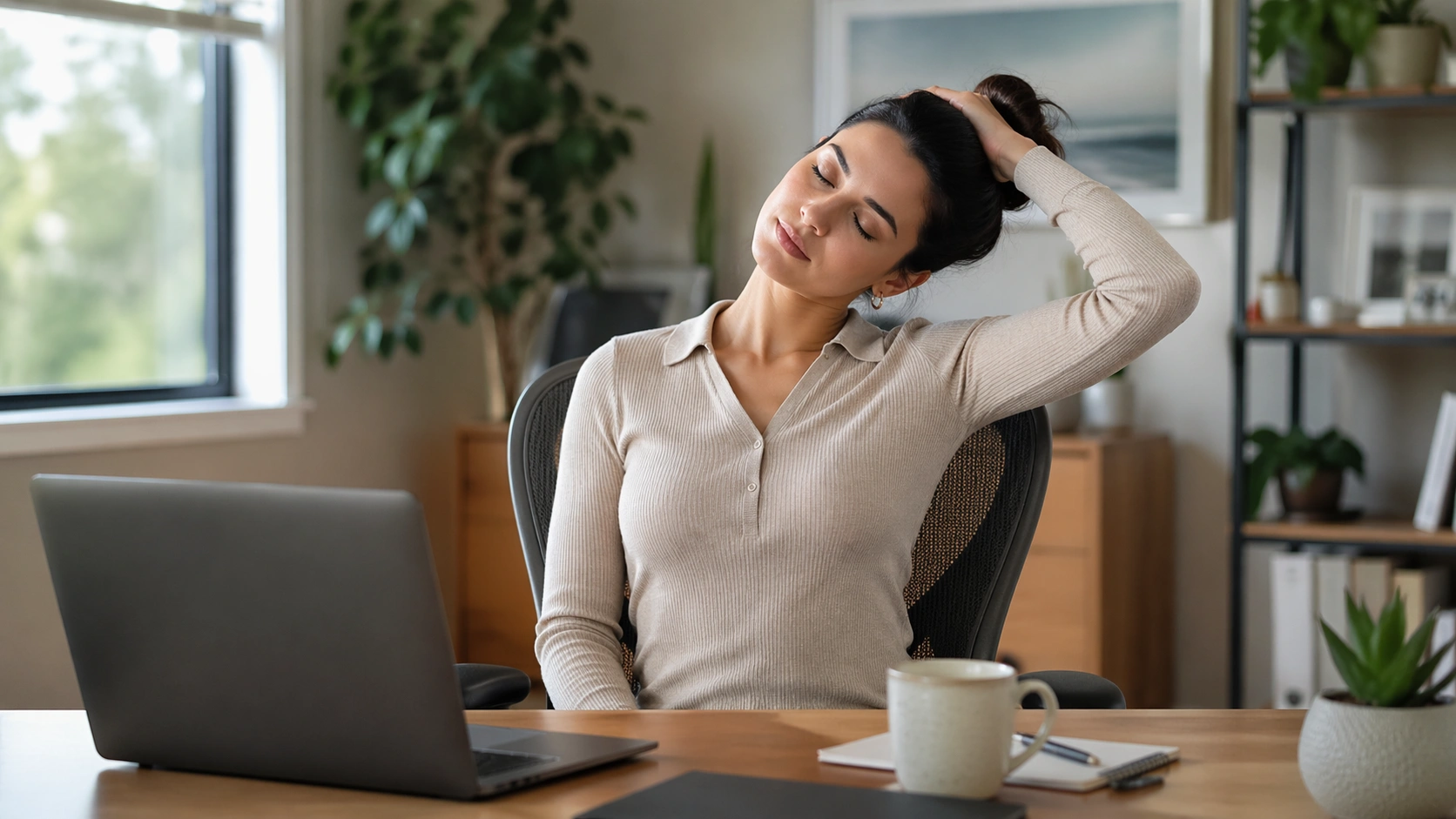 how to release neck tension