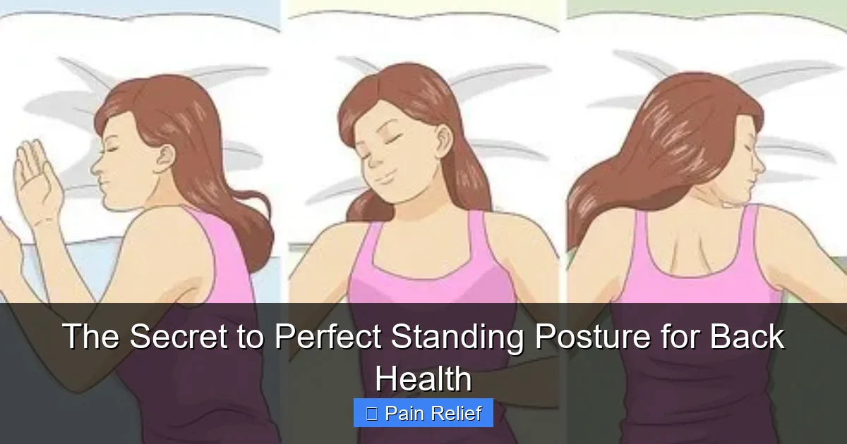 The Secret to Perfect Standing Posture for Back Health