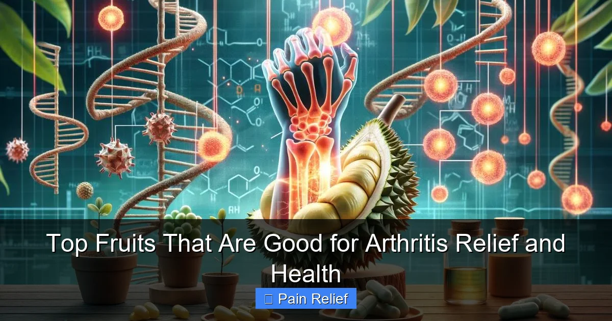 Top Fruits That Are Good for Arthritis Relief and Health