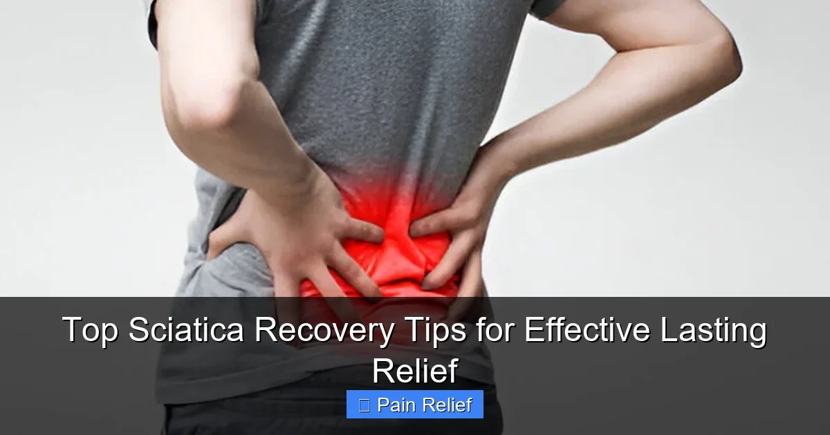 Top Sciatica Recovery Tips for Effective Lasting Relief