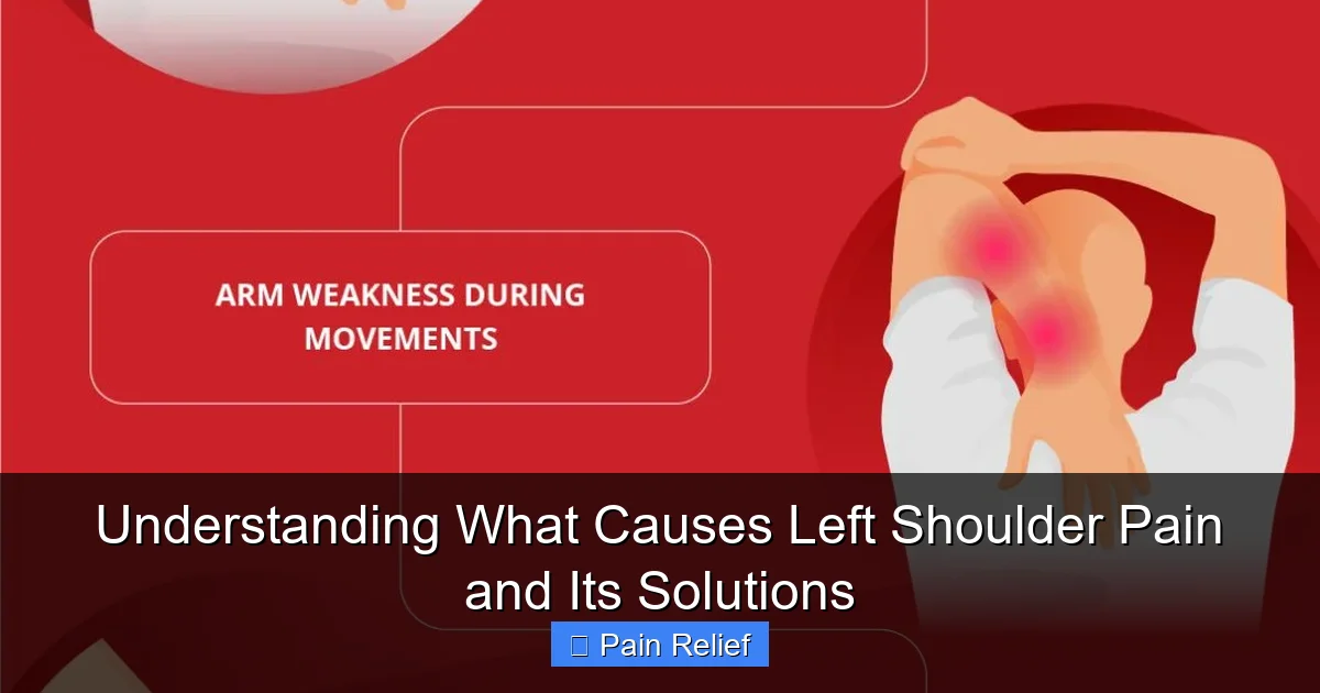 Understanding What Causes Left Shoulder Pain and Its Solutions