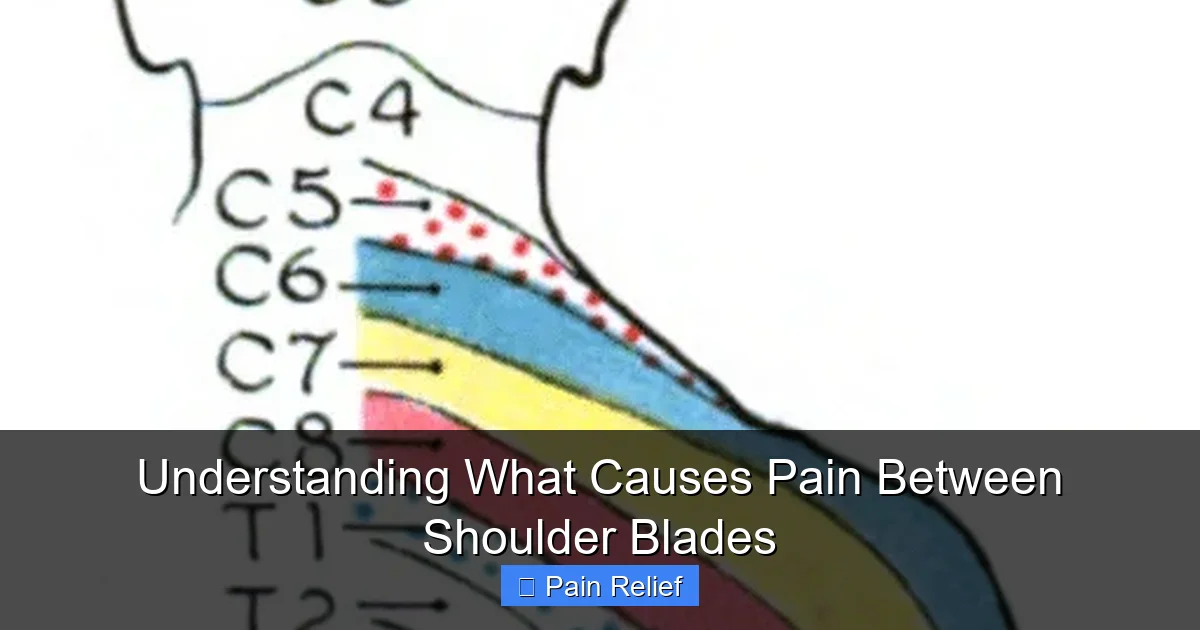 Understanding What Causes Pain Between Shoulder Blades