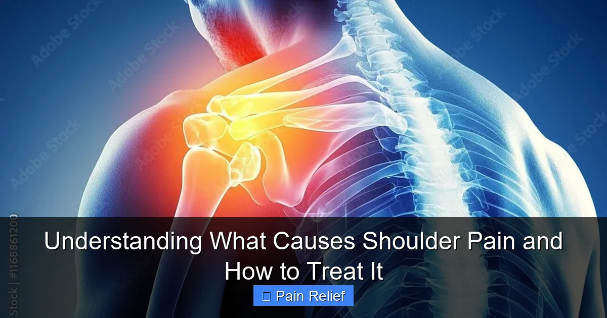 Understanding What Causes Shoulder Pain and How to Treat It