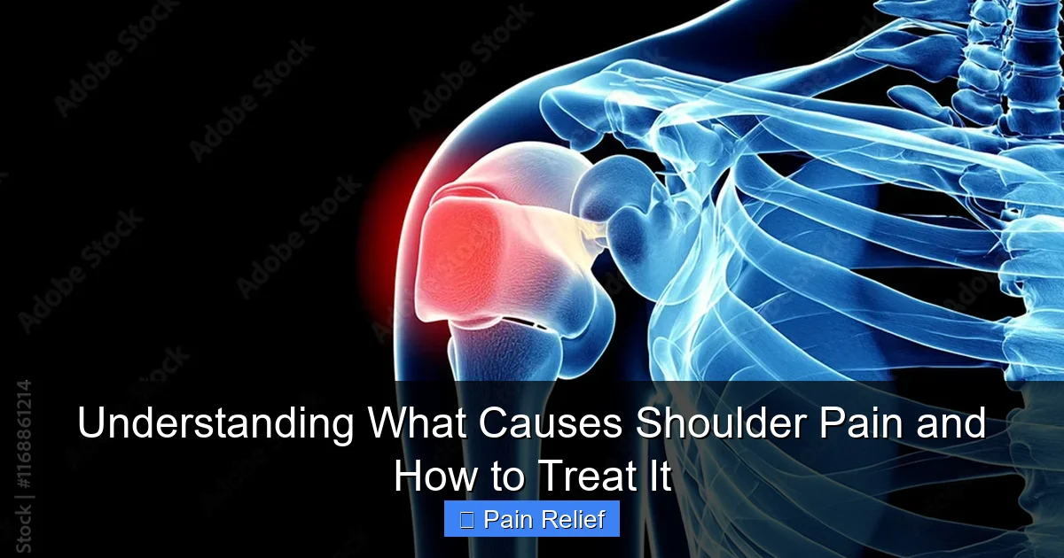 Understanding What Causes Shoulder Pain and How to Treat It