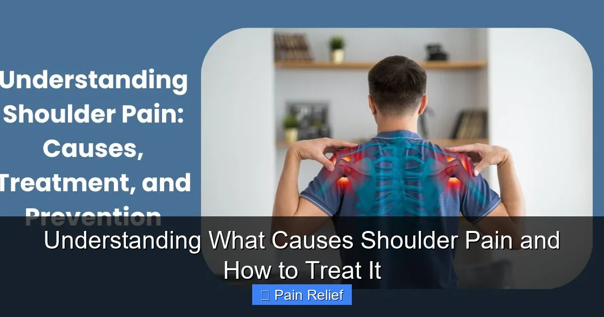 Understanding What Causes Shoulder Pain and How to Treat It