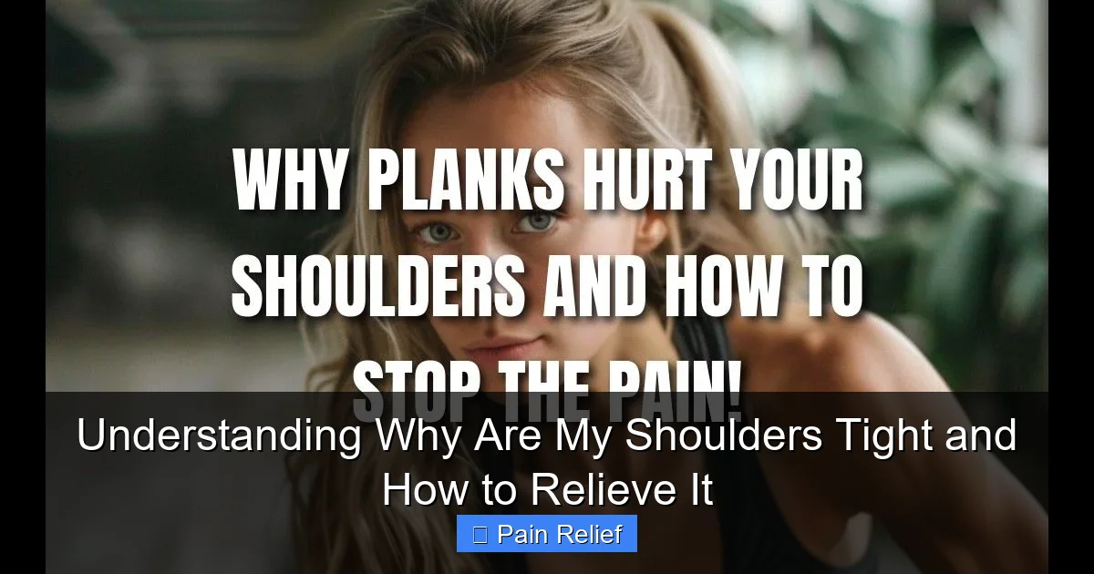 Understanding Why Are My Shoulders Tight and How to Relieve It