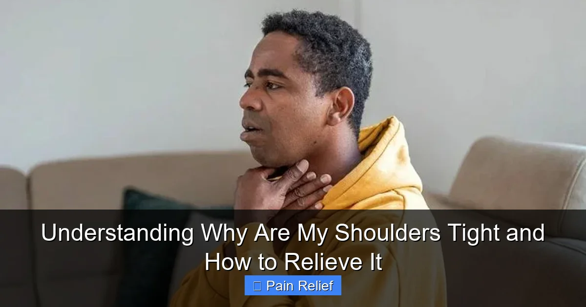 Understanding Why Are My Shoulders Tight and How to Relieve It