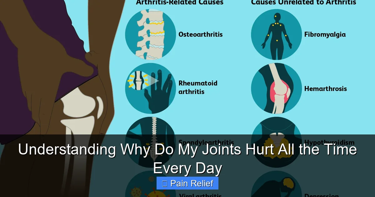 Understanding Why Do My Joints Hurt All the Time Every Day