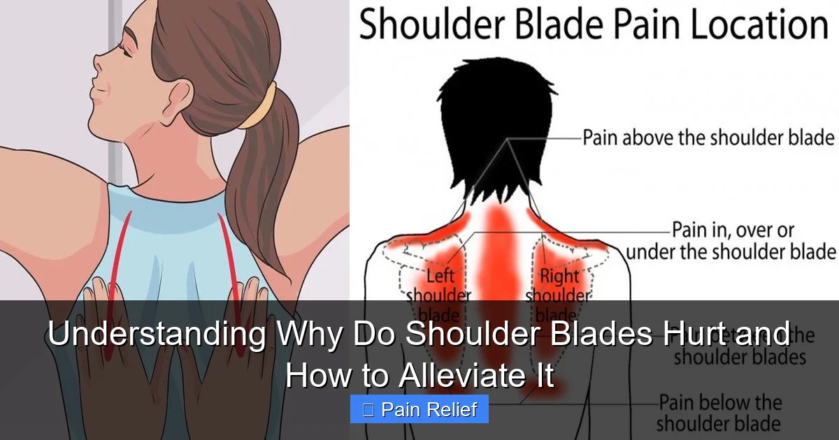 Understanding Why Do Shoulder Blades Hurt and How to Alleviate It