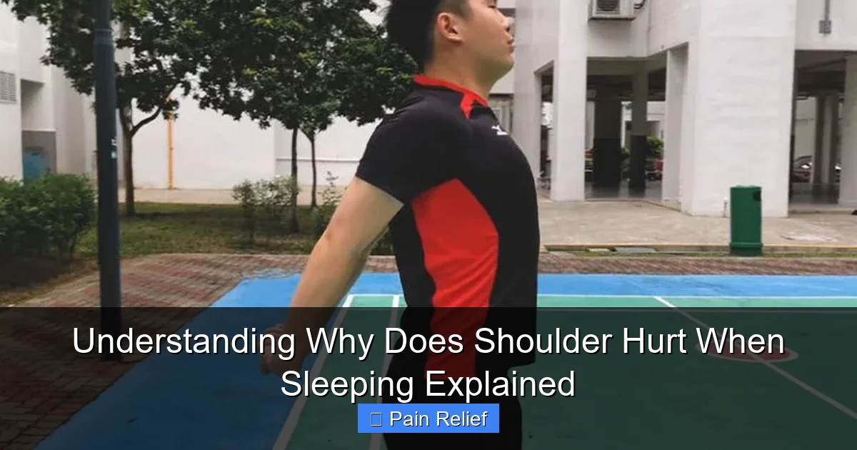 Understanding Why Does Shoulder Hurt When Sleeping Explained