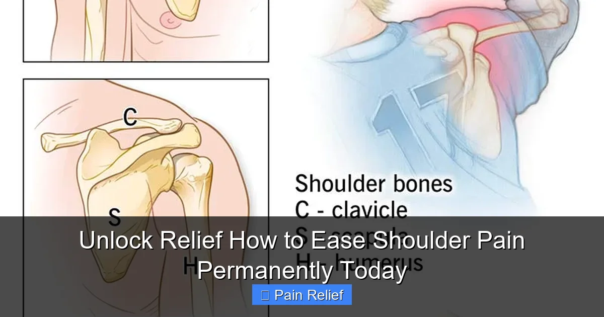 Unlock Relief How to Ease Shoulder Pain Permanently Today