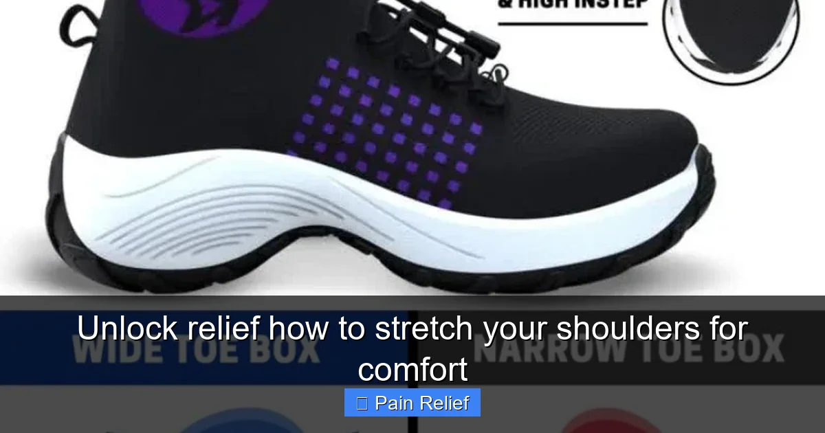 Unlock relief how to stretch your shoulders for comfort