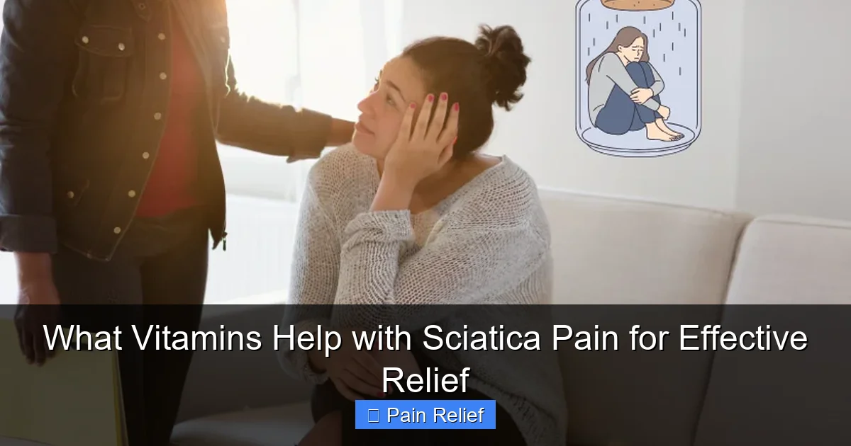 What Vitamins Help with Sciatica Pain for Effective Relief