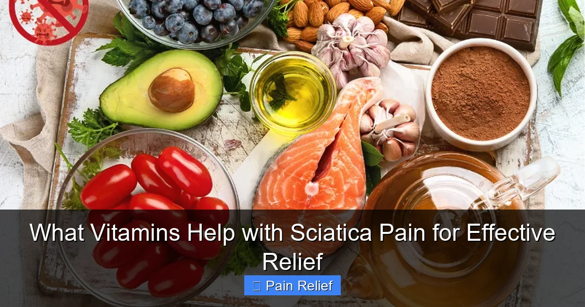 What Vitamins Help with Sciatica Pain for Effective Relief