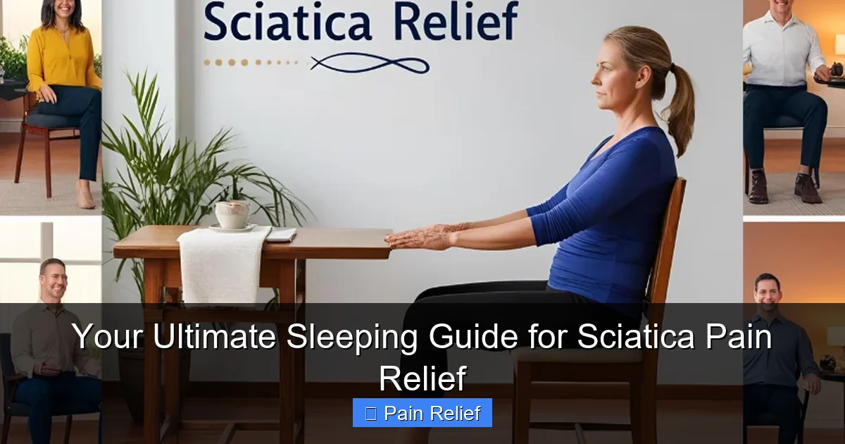 Your Ultimate Sleeping Guide for Sciatica Pain Relief
